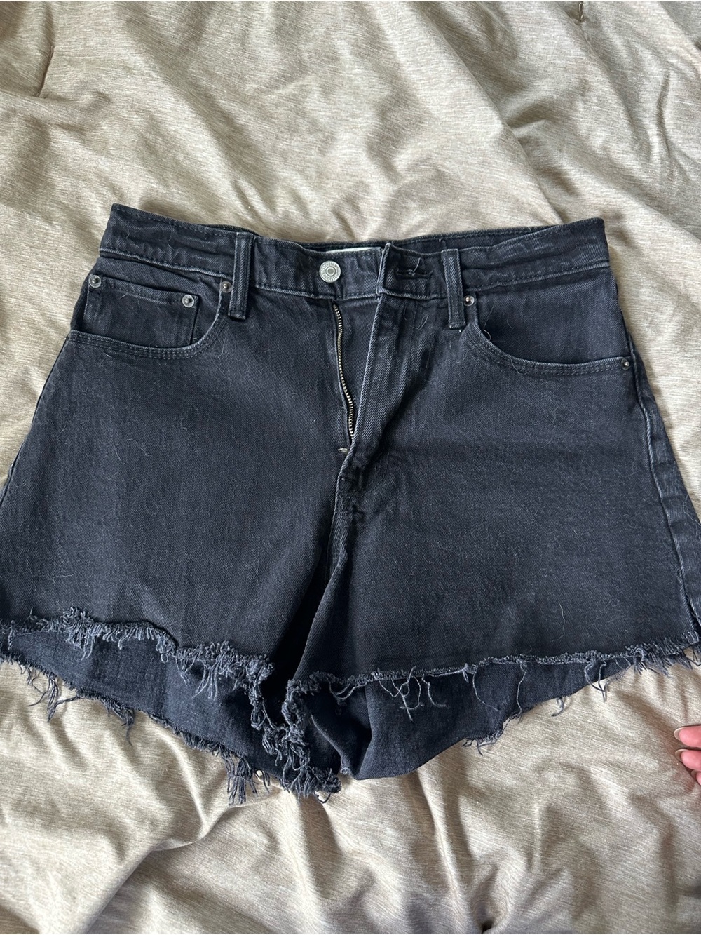 Abercrombie Curve Love denim shorts - Picture 8 of 12